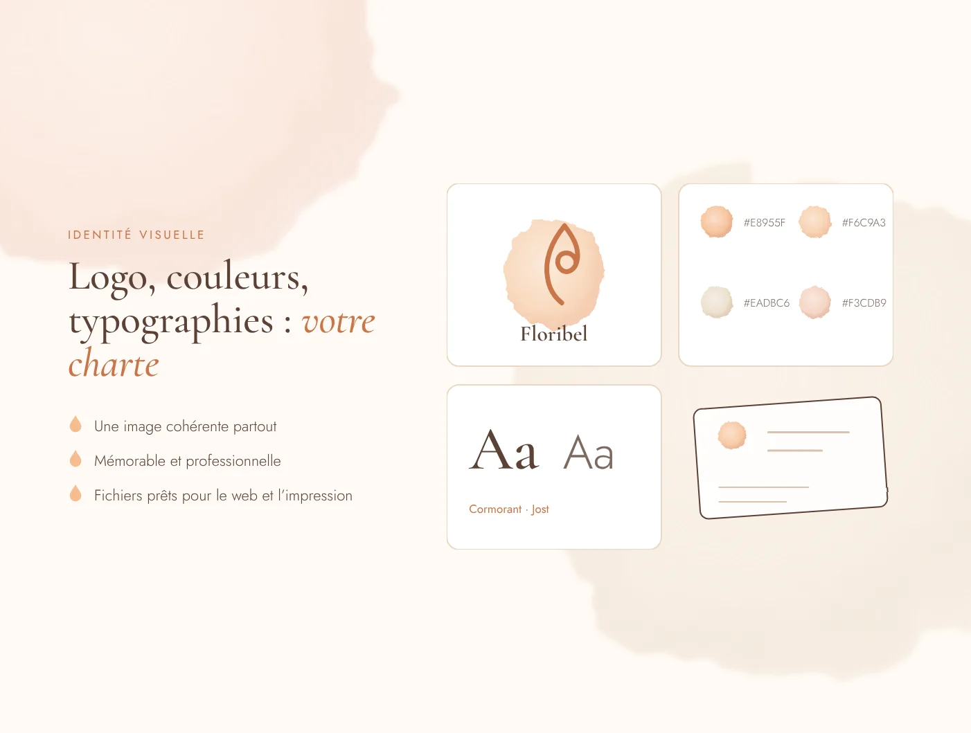 Création d'identité visuelle forte et mémorable