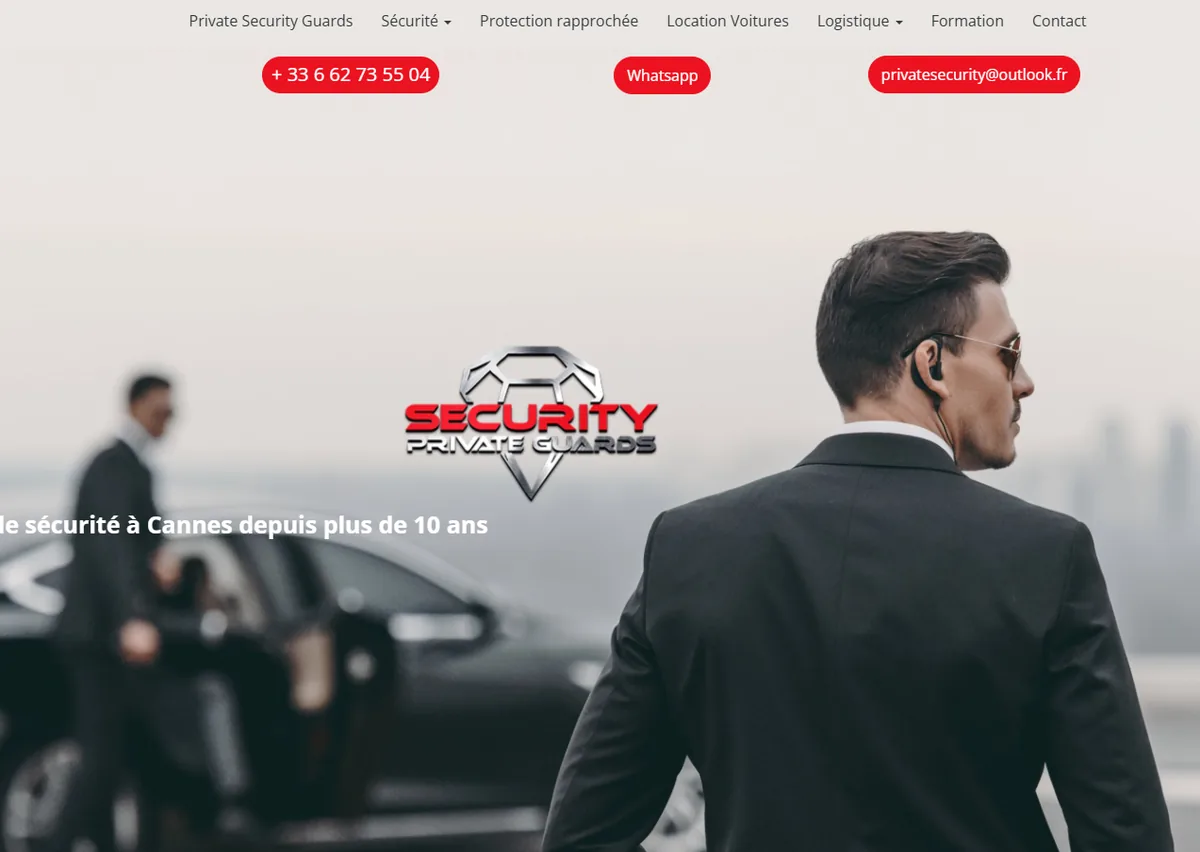 Private Security Guards — Private security · FR/EN website