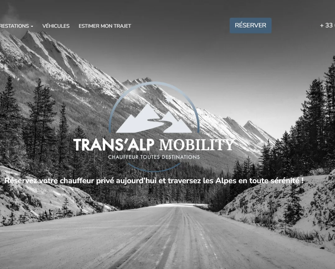 Trans'Alp Mobility — Private driver