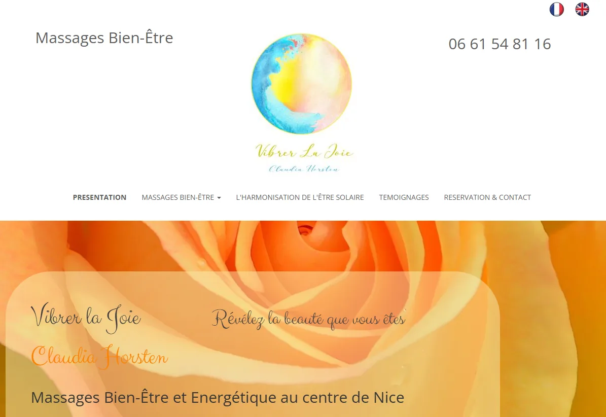 Vibrer la Joie — Wellness massage in Nice